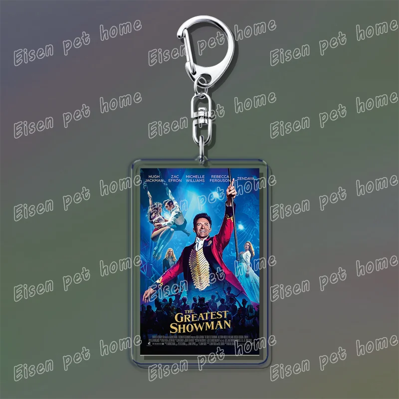 Classic Movie Keychains – Jaws, Fight Club, Avatar Pendant Key Rings for Bags & Fan Gifts