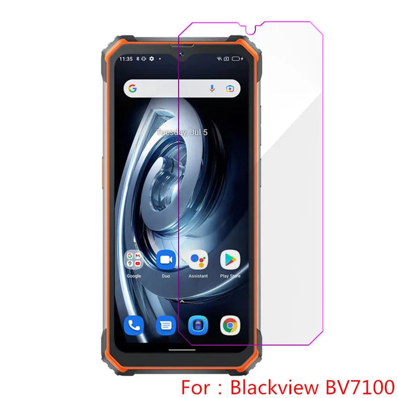 Blackview BV7100 2.5D Tempered Glass Screen Protector - Anti-Scratch & Shatterproof Protective Film