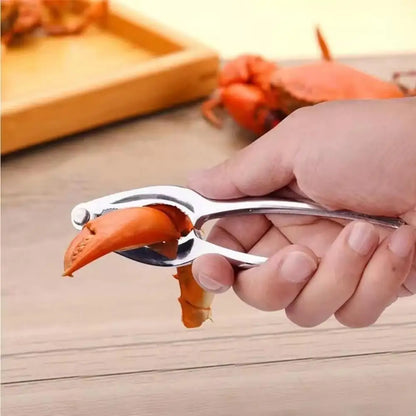 Stainless Steel Crab & Lobster Tool Set – Seafood Forks, Nutcracker & Sheller Kit for Crab Legs and Claws