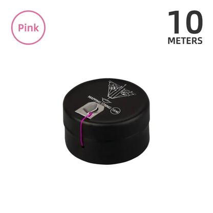 Microblading Eyebrow Mapping String - 10/20M Pre-Inked Brow Mapping Thread Marker for Permanent Makeup Tattoo Design