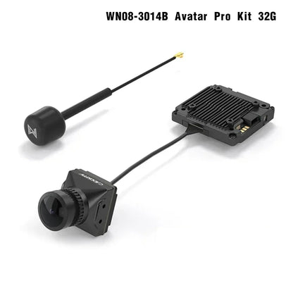 CADDX Walksnail Avatar HD Pro Kit V2 – FPV HD Kit with Gyroflow 8G/32G Camera for DJI