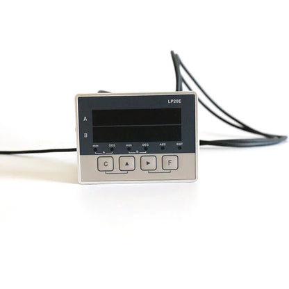 LP20E 2-Axis Digital DRO Magnetic Sensor — Displacement Readout Scale for Woodworking & Position Measurement