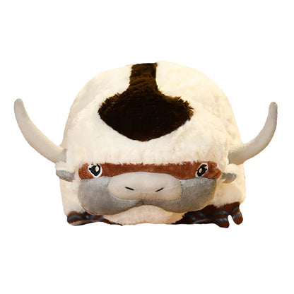 Kawaii Anime Appa Plushie – Bull Cow Stuffed Doll Toy, Christmas Gift Inspired by Avatar Aang The Last Airbender