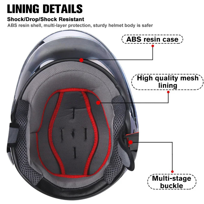 Child Motorcycle Helmet (3-9 Years) – ABS Unisex Safety Motocross & ATV Cross Helmet for Bicycle & Downhill Riding