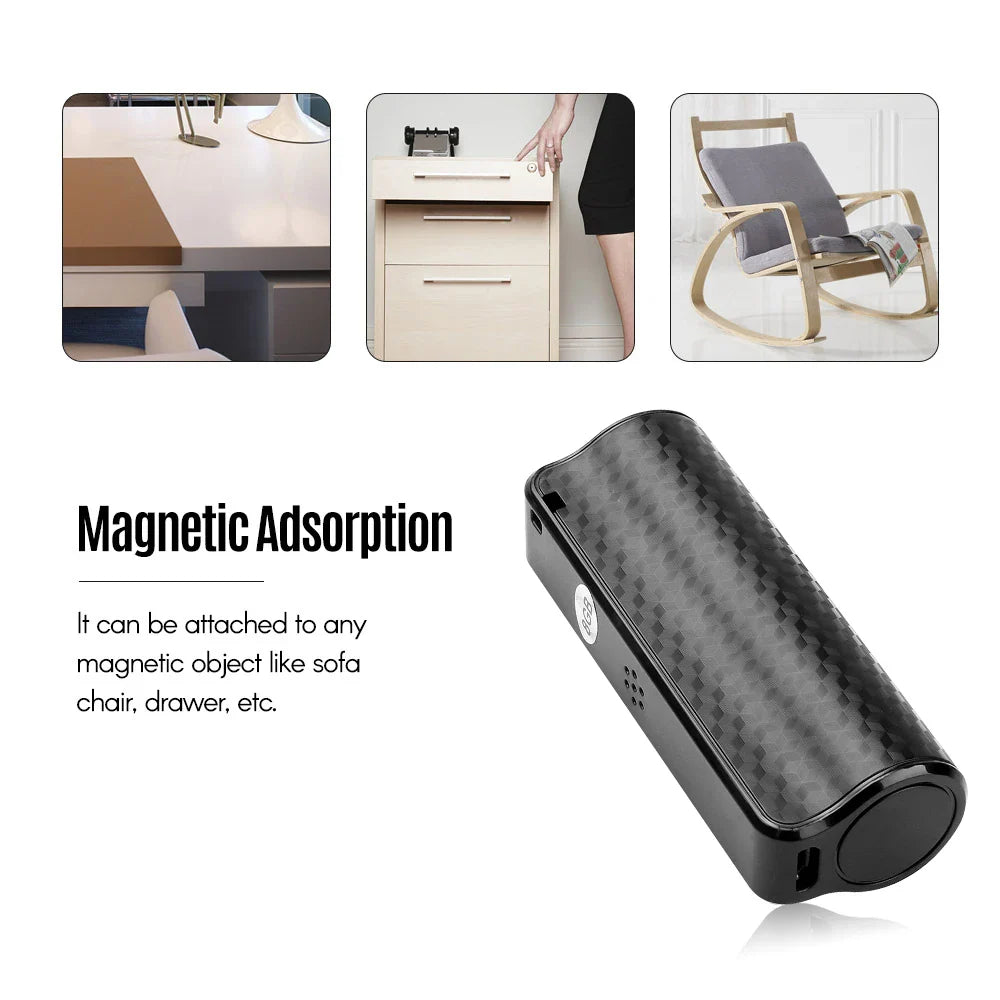 Mini Professional Voice Recorder – Waterproof Digital Audio Dictaphone, Magnetic, Noise Reduction & Long Standby Time