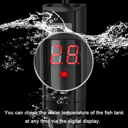 Aquarium Submersible Heater - Water Heating Rod with Temperature Control for Fish Tanks, 220-240V, 50-500W