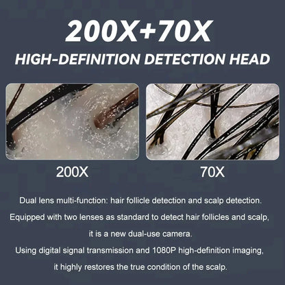 2024 New 15" 5-in-1 High Frequency Hair & Scalp Massage Device – Multifunctional Hair Spa Tool