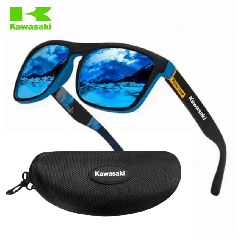Kawasaki Polarized Fishing Sunglasses – Men & Women Outdoor Sport, Driving Eyewear with UV400 Protection