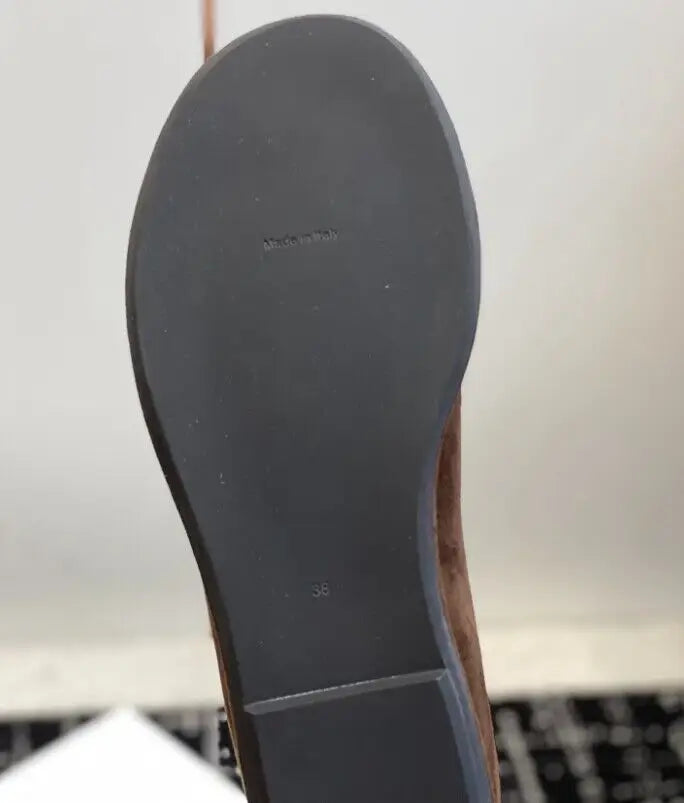 Lefu Soft Leather Shoes — Classic Fitted Silhouette with Circular Scalp Leather Lining