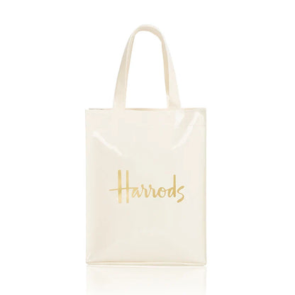 Simple Stylish PVC Reusable Shopping Bag – Luxury Eco-Friendly Waterproof Tote for Summer Beach
