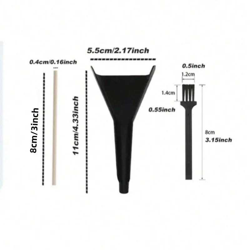 Pre-Rolled Cone Loader Tool Set – Includes Cone Loader, Cleaning Brush & Pressing Rod for Tobacco