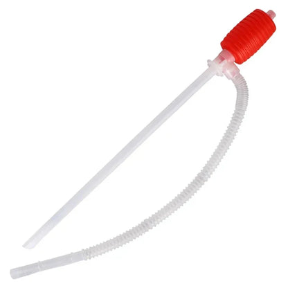 Manual Fuel Pump for Car & Truck - Gasoline, Diesel Transfer Siphon Pump with Funnel & Suction Cup