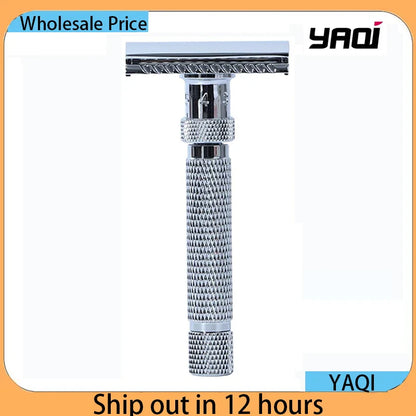 Yaqi Adjustable "The Final Cut" Chrome Safety Razor – Precision Shaving Tool
