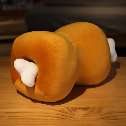 New Dual-Use Meat & Bone Plush Pillow – Soft Handwarmer Stuffed Pillow, High-Quality Home Decor