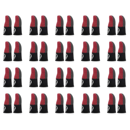 1-20 Pairs Mobile Gaming Finger Sleeves – Breathable, Sweatproof, Anti-Slip Thumb Gloves for Touchscreen Controllers, PUBG Game Finger Covers