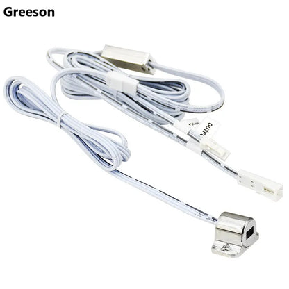Furniture Cabinet Door LED Sensor Switch - 12V/24V IR Proximity Sensor for Door and Drawer Light Control