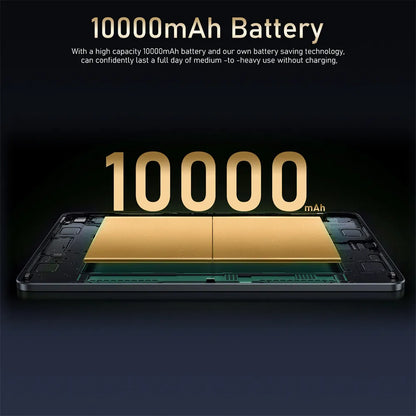 16 Pro 10.1" Android Tablet – HD Display, Android 12, 4G/5G Dual SIM, GPS, 10000mAh for Kids