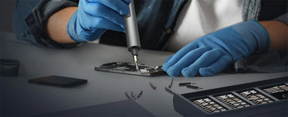 75-in-1 Precision Electric Screwdriver Set – 71 Magnetic Phillips & Torx Bits with 3 LED Lights