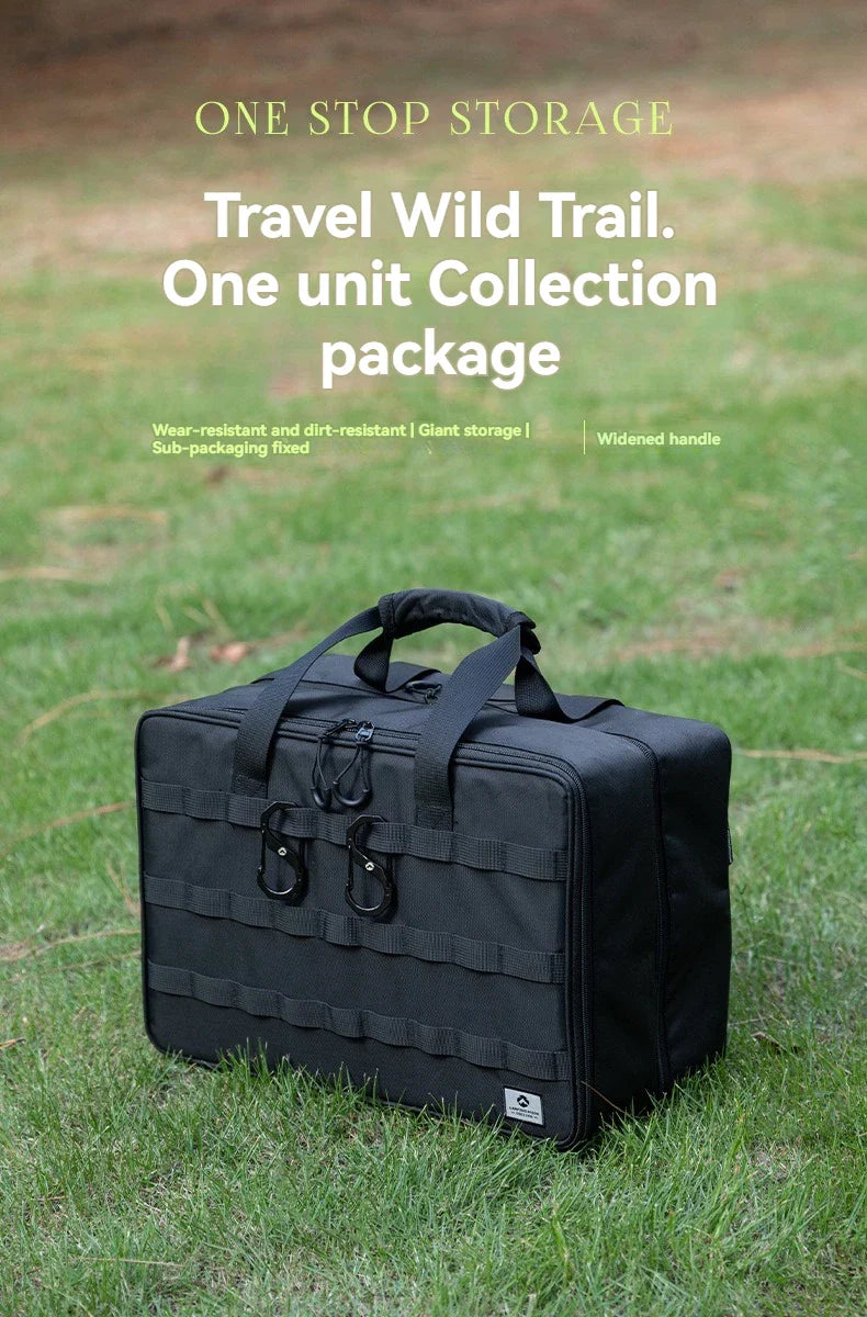 CAMPINGMOON BK-46 Large Capacity Storage Bag – Outdoor Tactical IGT Module Organizer