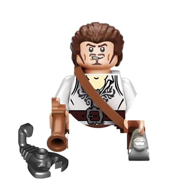 Locking Alien Action Figure — Prometheus Ice Monster Robot Building Blocks Toy, Educational Gift for Children