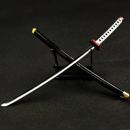 25cm Demon Slayer Katana – Kimetsu No Yaiba Real-Size Samurai Sword Anime Cosplay Prop & Home Decor