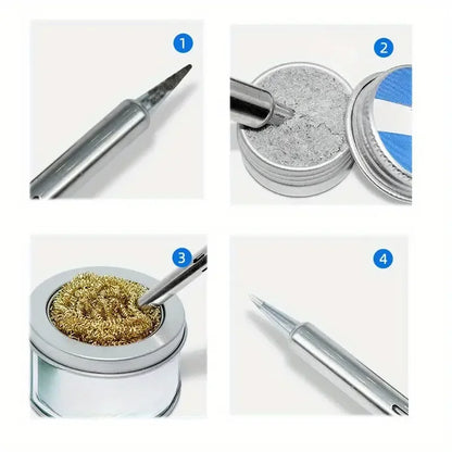 Soldering Iron Head Tinner – Activator Tip Cleaner & Remover, Lead-Free