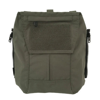 Panel Zip-On Pouch Backpack – 500D Nylon Plate Carrier Bag Compatible with CPC, AVS, JPC 2.0 Vests