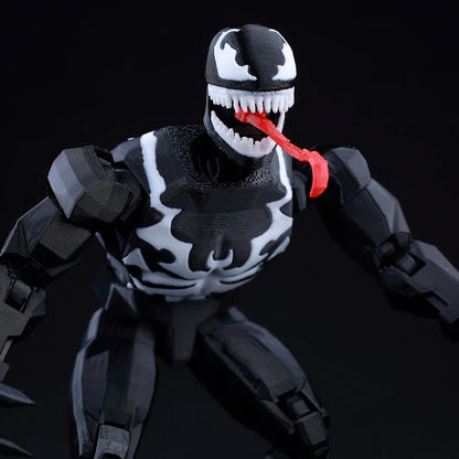 9L3D Lucky13 T13 Action Figures — 3D Printed Deadpool, Wolverine, Batman, Spider-Man & Venom Anime Model Toys, Collectible Gift