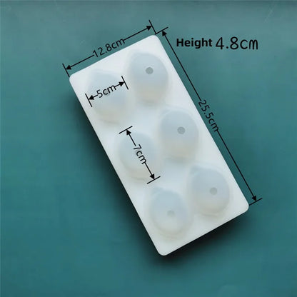 3D Lemon Shape Silicone Cake Mold — French Dessert Baking Tools for Brownies, Mousse & Pastry Decoration
