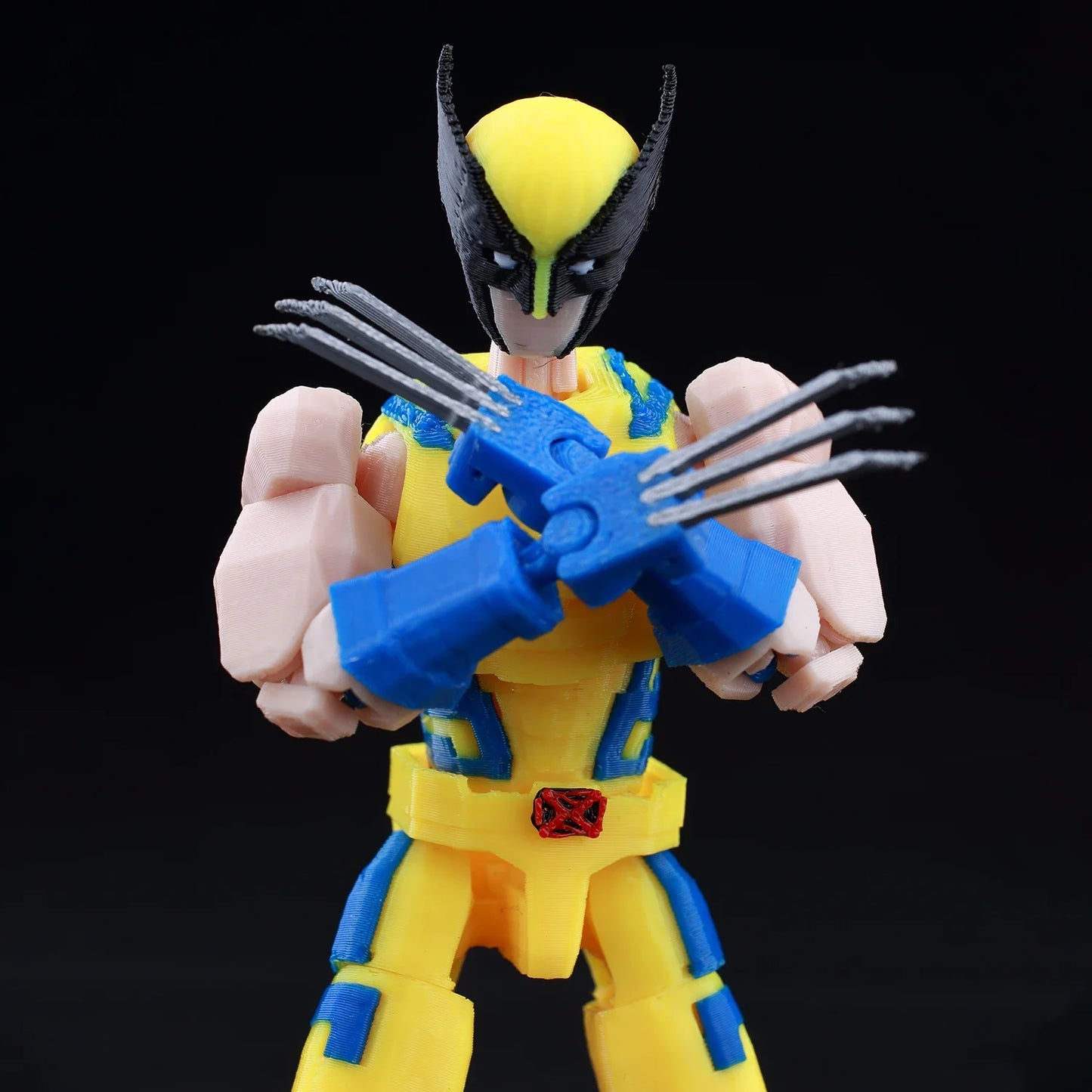 9L3D Lucky13 T13 Action Figures — 3D Printed Deadpool, Wolverine, Batman, Spider-Man & Venom Anime Model Toys, Collectible Gift