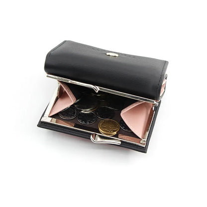 New Mini Short Women’s Wallet – High-Quality Luxury Coin Pocket, Card & Photo Holder, Cute Purse for Girls
