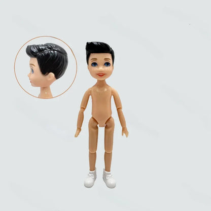 5-Inch / 15cm Little Doll — Normal Skin Girl Dress-Up Toy Gift for Children