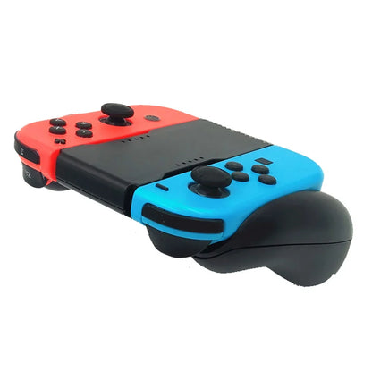 Gaming Grip Handle Controller: Comfort Grip Handle Bracket Support Holder for Nintendo Switch Joy-Con - Plastic Handle Bracket