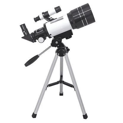 150X Astronomical Telescope – 70mm Refractor Portable Travel Scope with Phone Adapter & Wireless Remote
