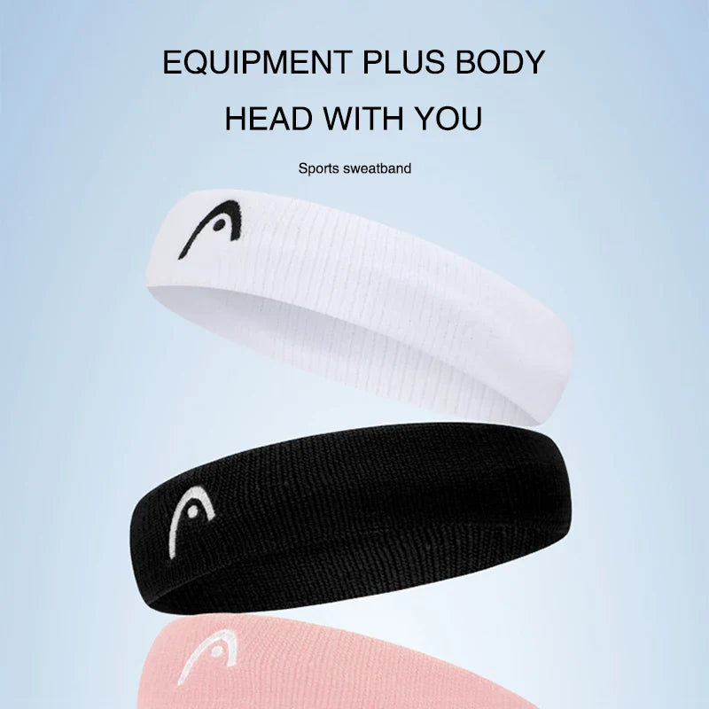 HEAD Sports Hairbands for Men & Women — Fitness Sweatband for Tennis, Badminton, Yoga, Basketball, Running, Fashion Headband