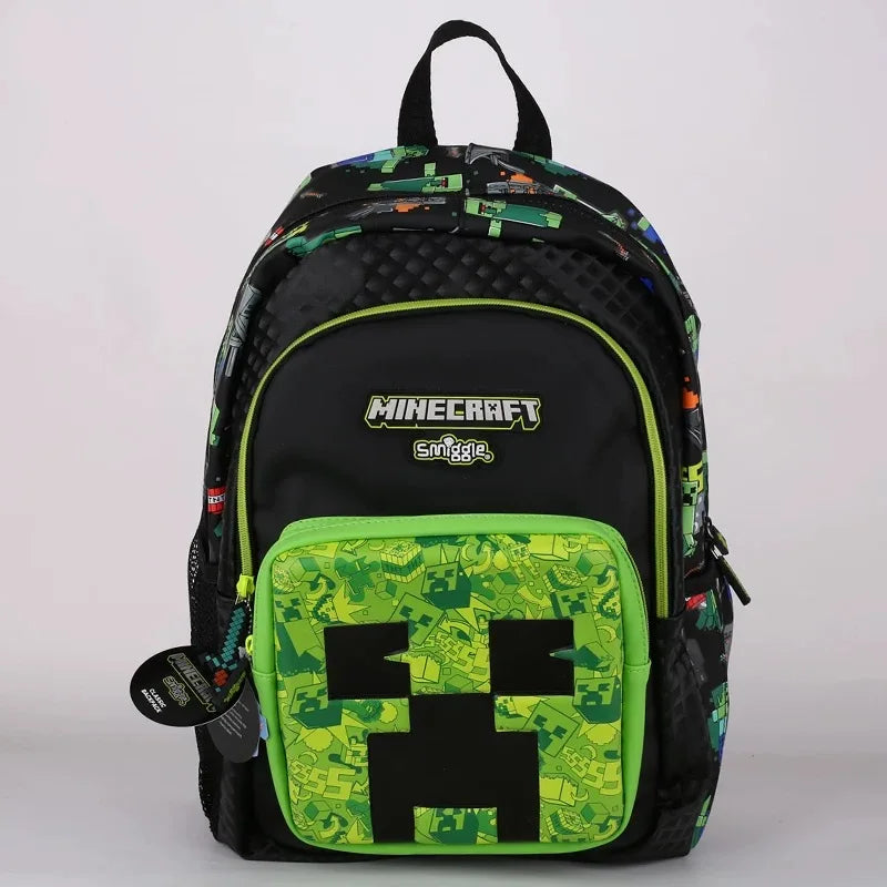 Genuine Australia Smiggle School Bag Set – Children's Backpack with Lunch Box, Pencil Case, Wallet, and Water Cup – Perfect Student Gift