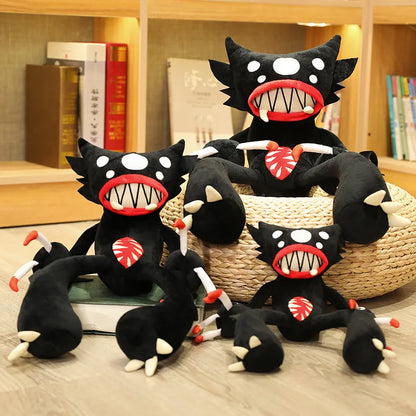 Soft Black Spider Plush Toy — Creative Monster Stuffed Animal Gift for Kids, Pets & Boyfriends