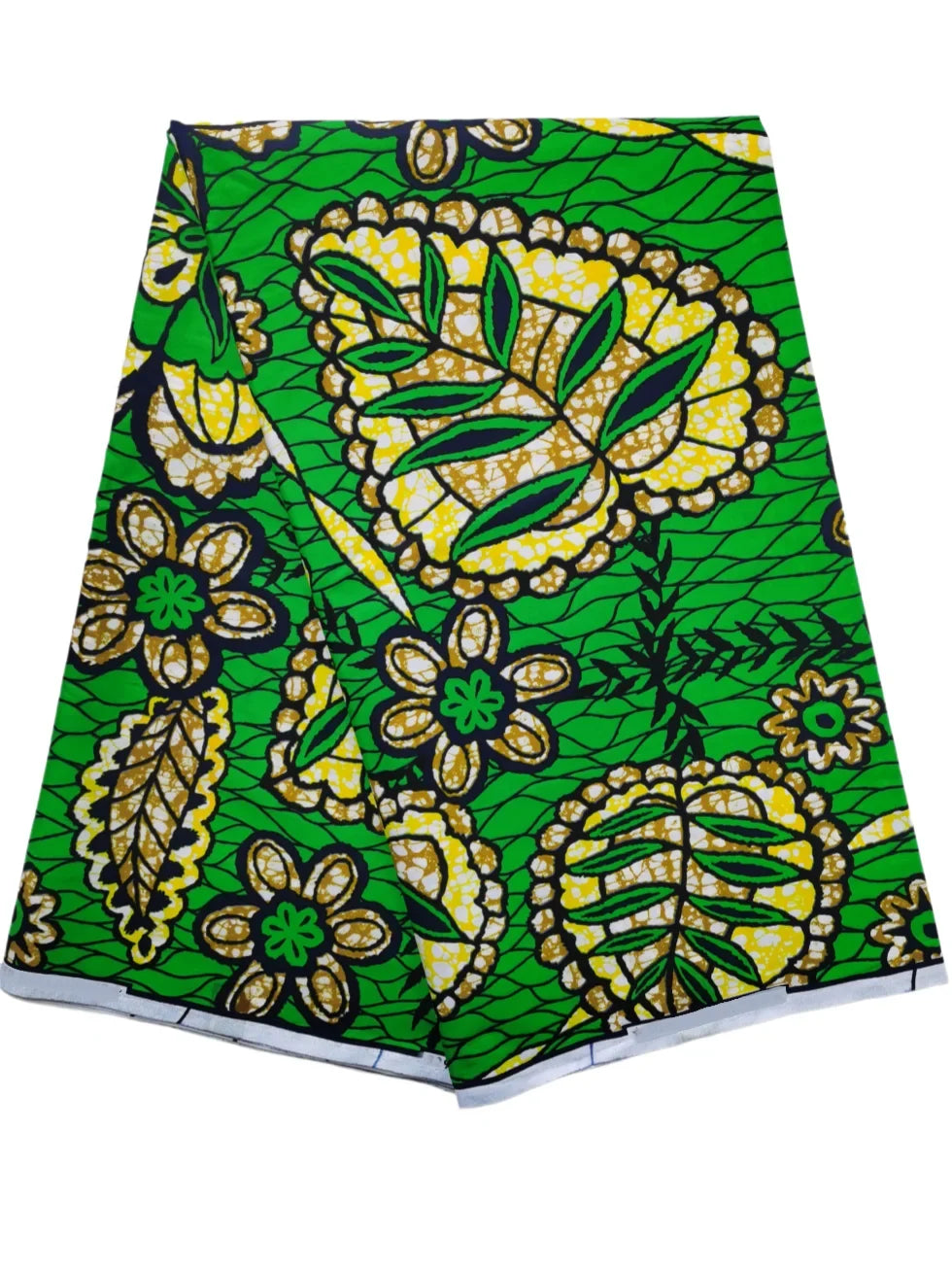 New Nigerian African Wax Fabric - 100% Cotton Real Wax Ankara Print High Quality Original Pagne Material