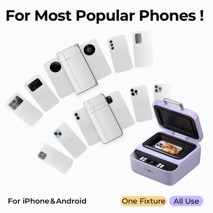 HTVRONT H17 Phone Case Heat Press Machine – 3D Vacuum Transfer Tool for iPhone 11–17 & Android Phones