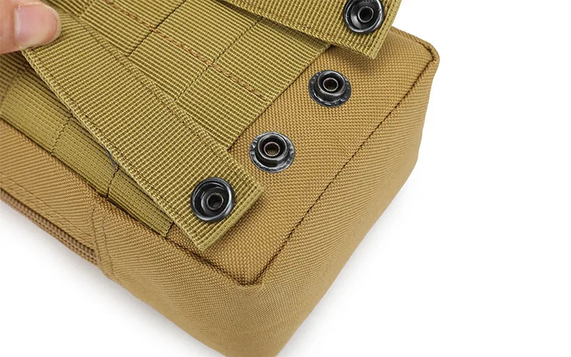 Outdoor Molle Waist Bag – Utility EDC Tool Pouch, Phone Holder for Hiking, Camping & Hunting