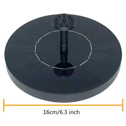 Mini Solar Powered Water Fountain – Floating Garden & Pond Waterfall Pump for Bird Bath, Outdoor Decorative Water Feature