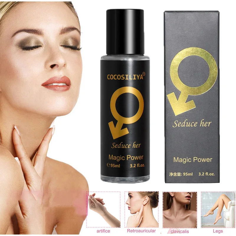 90ML Pheromone Perfume for Men — Seductive Long-Lasting Body Spray to Attract Women, Charming Flirting Fragrance