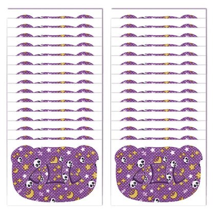 30pcs Anti-Snoring Stickers — Night Sleep Lip & Nose Breathing Patch, Mouth Correction Orthosis Tape for Children & Adults