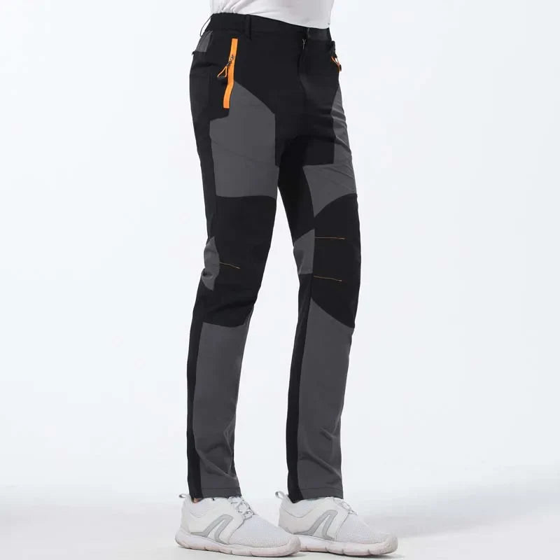 Men’s Elastic Hiking Pants – Quick-Dry, Windproof, Waterproof, Breathable Outdoor Trekking & Climbing Pants