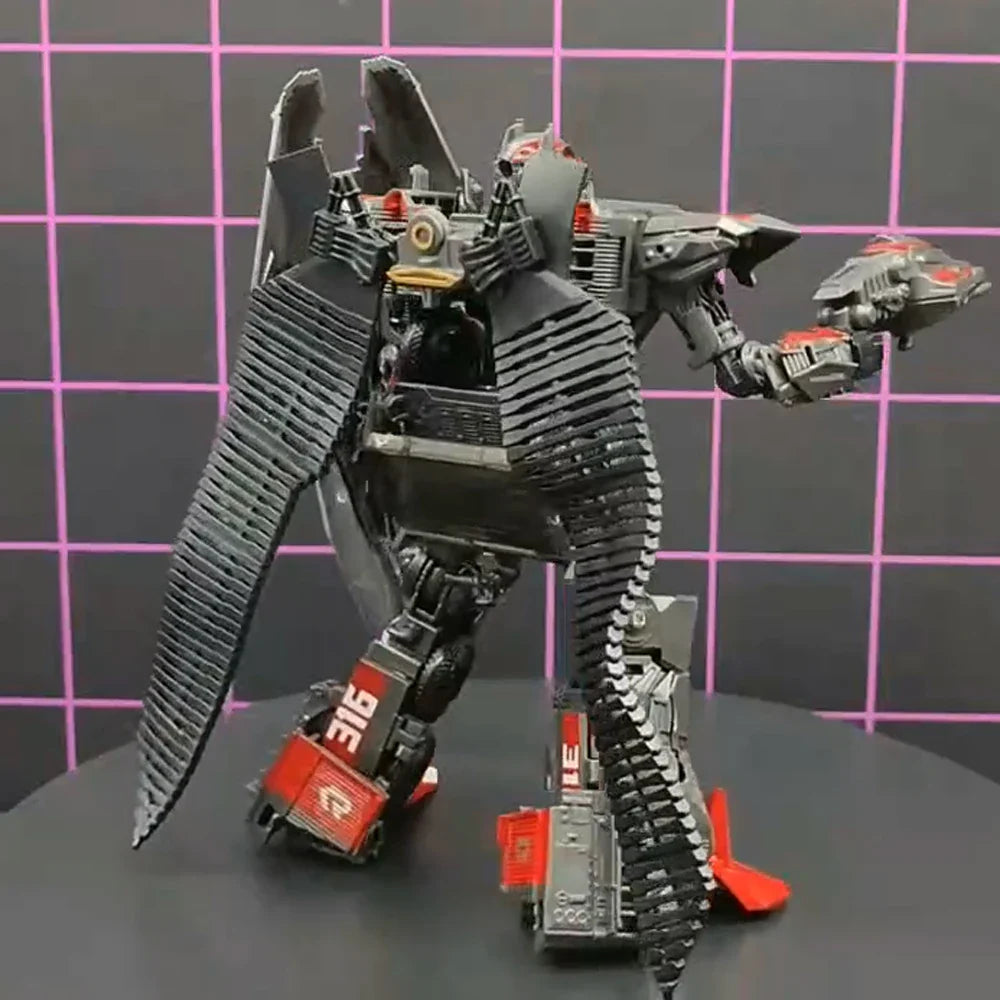 BAIWEI TW1024 Sentinel Prime Transformation Toy – Fire Engine Robot Action Figure Autobot Model TW1025
