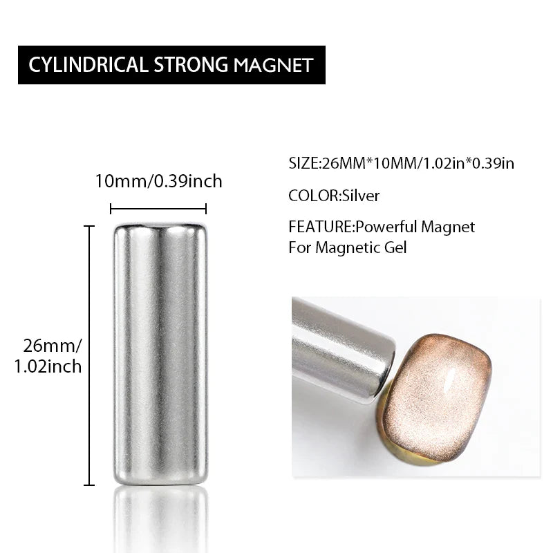 Cat Eye Nail Magnetic Stick – Heart-Shaped Magnet Tool for UV Gel Polish & Manicure Design