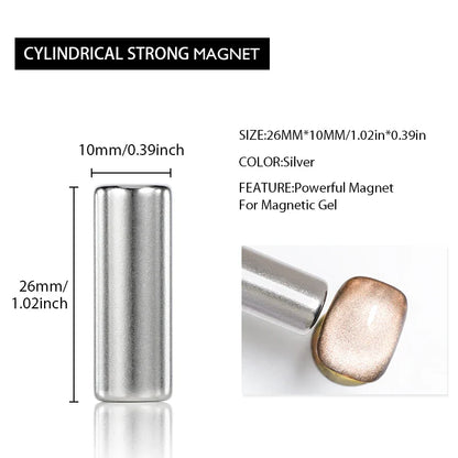 Cat Eye Nail Magnetic Stick – Heart-Shaped Magnet Tool for UV Gel Polish & Manicure Design