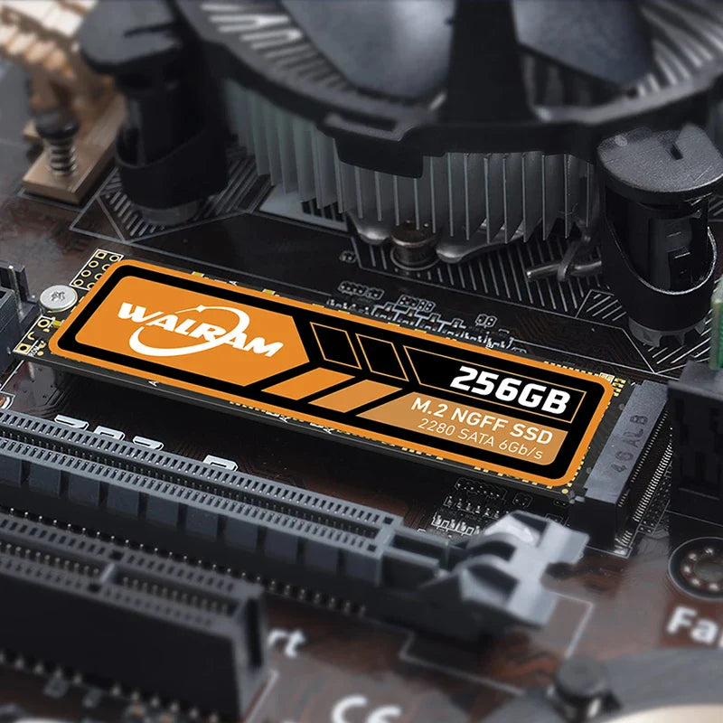 WALRAM M.2 NGFF SATA SSD — 128GB-1TB 2280 Internal Solid State Drive for PC, Desktop & Laptop