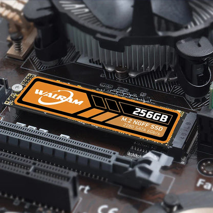WALRAM M.2 NGFF SATA SSD — 128GB-1TB 2280 Internal Solid State Drive for PC, Desktop & Laptop