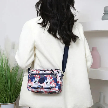 Nylon Oblique Crossbody Bag for Women - Stylish Shoulder Bag, Fashionable and Practical Mother Bag